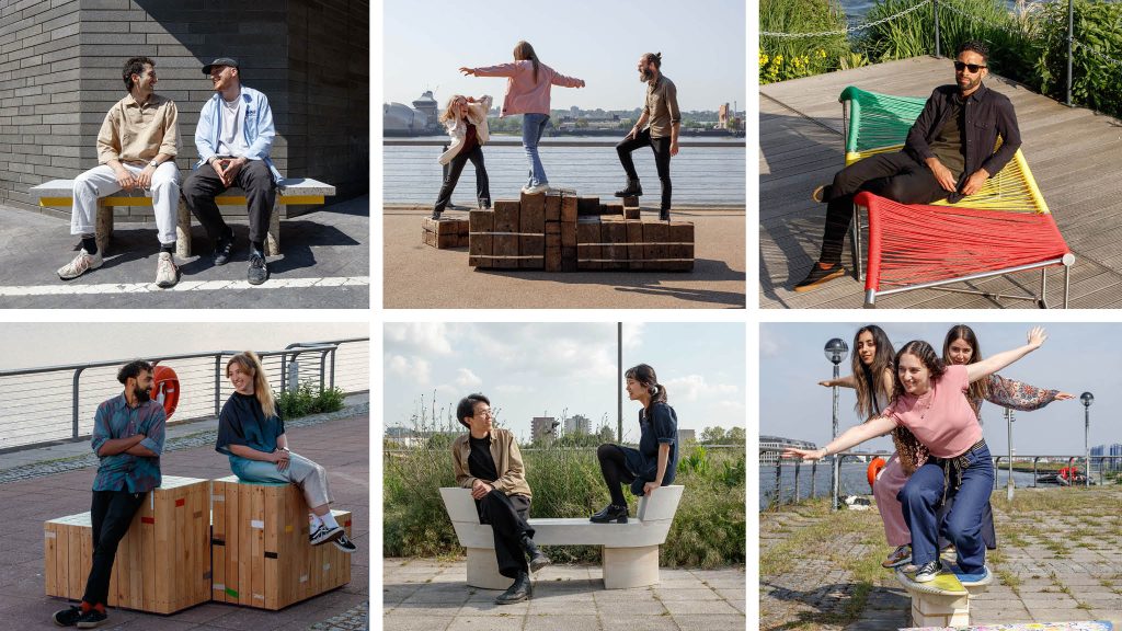 Pews and Perches installations revealed in Royal Docks